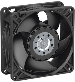 8314N/2H, Axial Fan DC Ball 80x80x32mm 24V 6100min sup -1 /sup  78m³/h 3-Pin Stranded Wire