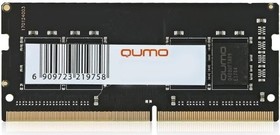 Фото 1/2 Модуль памяти QUMO DDR4 SODIMM 8GB QUM4S-8G3200P22 PC4-25600, 3200MHz OEM/RTL