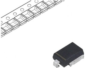 Фото 1/2 SM8S24A-TP, ESD Protection Diodes / TVS Diodes 6600W TRANSIENT VOLTAGE SUPPRESSOR