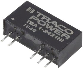 Фото 1/4 TBA 1-2421HI, DC/DC Converter 21.6 ... 26.4V 5V 100mA 1W