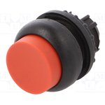 M22S-DRH-R, Головка кнопки выступающая с фиксацией, цвет красный ...