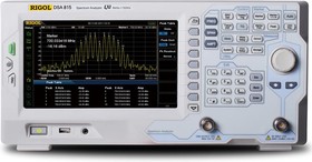 DSA815-TG, Анализатор спектра 9kHz-1.5GHz, -80dBc/Hz Phase Noise, 100Hz RBW, Preamplifier, Tracking Generator