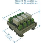 8971.2, DIN Rail Terminal Blocks Interface Module, DM4-S
