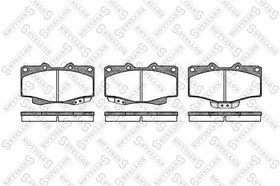 326 004-SX, 326 004-SX_=315 04 !колодки дисковые п.\Toyota Land Cruiser 4.0-4.2TD 90 /4Runner 2.4-3.0TD 87-96