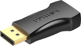 Фото 1/3 Адаптер-переходник Vention DisplayPort 20M/HDMI F (HBPB0), Адаптер-переходник Vention DisplayPort 20M   HDMI F 4K