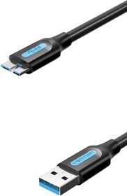 Кабель Vention USB 3.0 AM/Micro-B - 1 м (COPBF), Кабель Vention USB 3.0 AM/micro B - 1м.