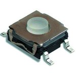 Y31B51113FPLFS, IP67 Tactile Switch, SPST 50 mA 0.57mm Surface Mount