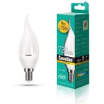 Лампа светодиодная LED8-CW35/830/E14 8Вт свеча на ветру 3000К тепл. бел ...
