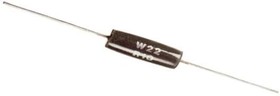 W22-1KJI, Резистор в сквозное отверстие, 1 кОм, Серия W22, 7 Вт, ± 5%, Осевые Выводы, 200 В