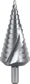 Сверло по металлу ступенчатое SPIRAL 4-40 мм, 103 мм, HSS-Co D-SDSP-CO5-04-40-10