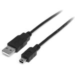 USB2HABM2M, USB 2.0 Cable, Male USB A to Male Mini USB B Cable, 2m