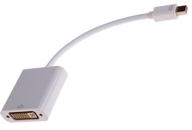 Фото 1/3 Male Mini DisplayPort to Female DVI-I Dual Link Cable, 100mm