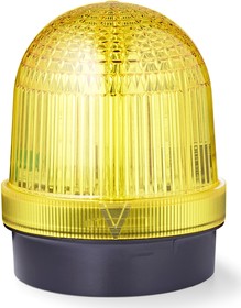 858607405, UDCW Series Yellow Multiple Effect Beacon, 24 V ac/dc, Surface Mount, LED Bulb, IP66