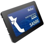 Ssd накопитель Netac SSD SA500 2TB 2.5 SATAIII 3D NAND, R/W up to 530/475MB/s ...