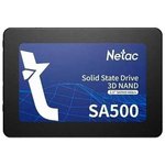 Ssd накопитель Netac SSD SA500 2TB 2.5 SATAIII 3D NAND, R/W up to 530/475MB/s ...