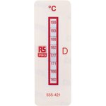 Non-Reversible Temperature Sensitive Label, 160°C to 199°C, 8 Levels