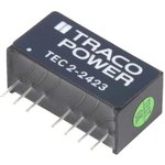TEC 2-2423, Isolated DC/DC Converters - Through Hole 18-36Vin +/-15V 2W +/-67mA ...
