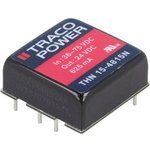 THN 15-4815N, Isolated DC/DC Converters - Through Hole 36-75Vin 24V 625mA 15W ...