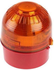 Фото 1/2 PSB-0004, Сигнализатор: световой, мигающий световой сигнал, оранжевый