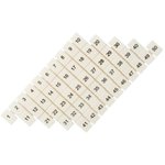 zb-st-2.5-1-50, Маркеры для JXB-ST 2,5 с нумерацией 1-50 (100 шт.)