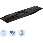 Флеш-память Kingston DataTravelerMax, USB-C 3.2 G2, чер, DTMAX/1TB
