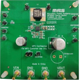 EV8860-Q-00A, Evaluation Board, MP8860GQ-0000, Power Management - Synchronous Buck-Boost Converter