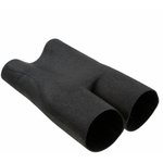 381A301-125-0, Heat Shrink Transition Y Style Fluoropolymer Black Bag/Box