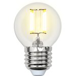 Лампа LED-G45-5W/NW/E27/CL/DIM GLA01TR светодиодная диммируемая UL-00002871