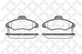 342 004B-SX, 342 004B-SX_колодки дисковые п.! с антискрип. пластинами\ Ford Escort 1.3-1.8TD 95-98