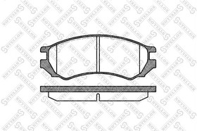 355 000-SX, 355 000-SX_=344 00=FO461881=D1162-01 !колодки дисковые п.\ Nissan Primera 1.6i 16V/2.0D 90-96