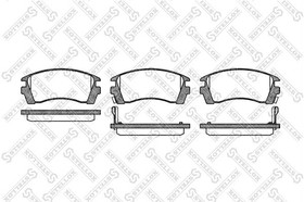 374 002-SX, 374 002-SX_=363 02=FDB940 !колодки дисковые п.\ Nissan Sunny 1.4/1.6/2.0D 91-96/100NX 2.0 91-93