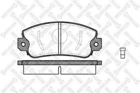 383 002-SX, 383 002-SX_=372 02=FDB346 !колодки дисковые п.\ Fiat Panda/Regata/Ritmo/Uno 1.0-1.5 81-93