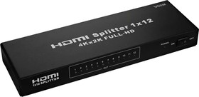 Фото 1/8 Разветвитель VCOM HDMI F/12 x HDMI F (DD4112)