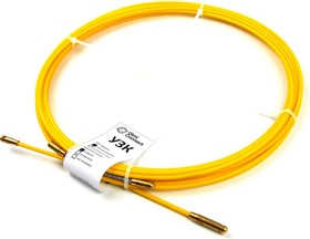 Протяжка для кабеля мини УЗК d=4,5 мм L=25 м в бухте, желтый СП-Б-4,5/25