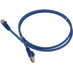 Патч-корд LSZH UTP кат.6, 7.0 м, синий LAN-PC45/U5E-7.0-WH