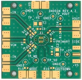 ADA4806-1RJ-EBZ, Amplifier IC Development Tools 0.2 ?V/ C Offset Drift, 105 MHz, Low Power, Multimode, Rail-to-Rail Amplifier