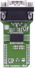 Фото 1/5 CAN Isolator Click MIKROE-2627