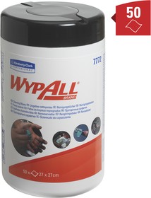 Фото 1/6 7772, WypAll Wet Industrial Wipes, Dispenser Box of 50