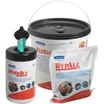 7772, WypAll Wet Industrial Wipes, Dispenser Box of 50