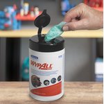 7772, WypAll Wet Industrial Wipes, Dispenser Box of 50