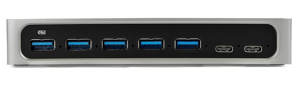 HB30C5A2CSC, 7 Port USB 3.0 USB A, USB C Hub, AC Adapter Powered, 14.9cm