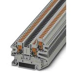 1078966, DIN Rail Terminal Blocks Term Block 800V Gray Twin