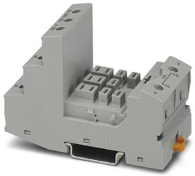 Фото 1/3 2900960, RIF-4-BSC 3 Pin 250 V dc, 400V ac DIN Rail Relay Socket, for use with RIF Series