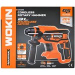 Аккумуляторный перфоратор , 20 в, sds-plus, 0-1400 об/мин ...