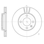 D608410, Диск тормозной