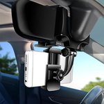 Держатель в автомобиль Earldom ET-EH223 зажим, на зеркало (черный)