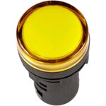SQ0702-0052, Лампа AD-16DS(LED) матрица d16мм желтый 12В AC/DC