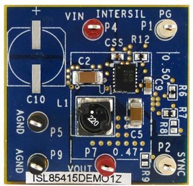 Фото 1/2 ISL85410DEMO1Z, Power Management IC Development Tools ISL85410 Demo Board
