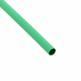 F2211/8 GR103, Heat-Shrink Tubing Cross-Linked Polyolefin, 1.6 ... 3.2mm, Green, 1.22m