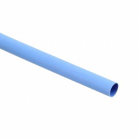 F2213/32 BL103, Heat-Shrink Tubing Cross-Linked Polyolefin, 1.2 ... 2.4mm, Blue, 1.22m